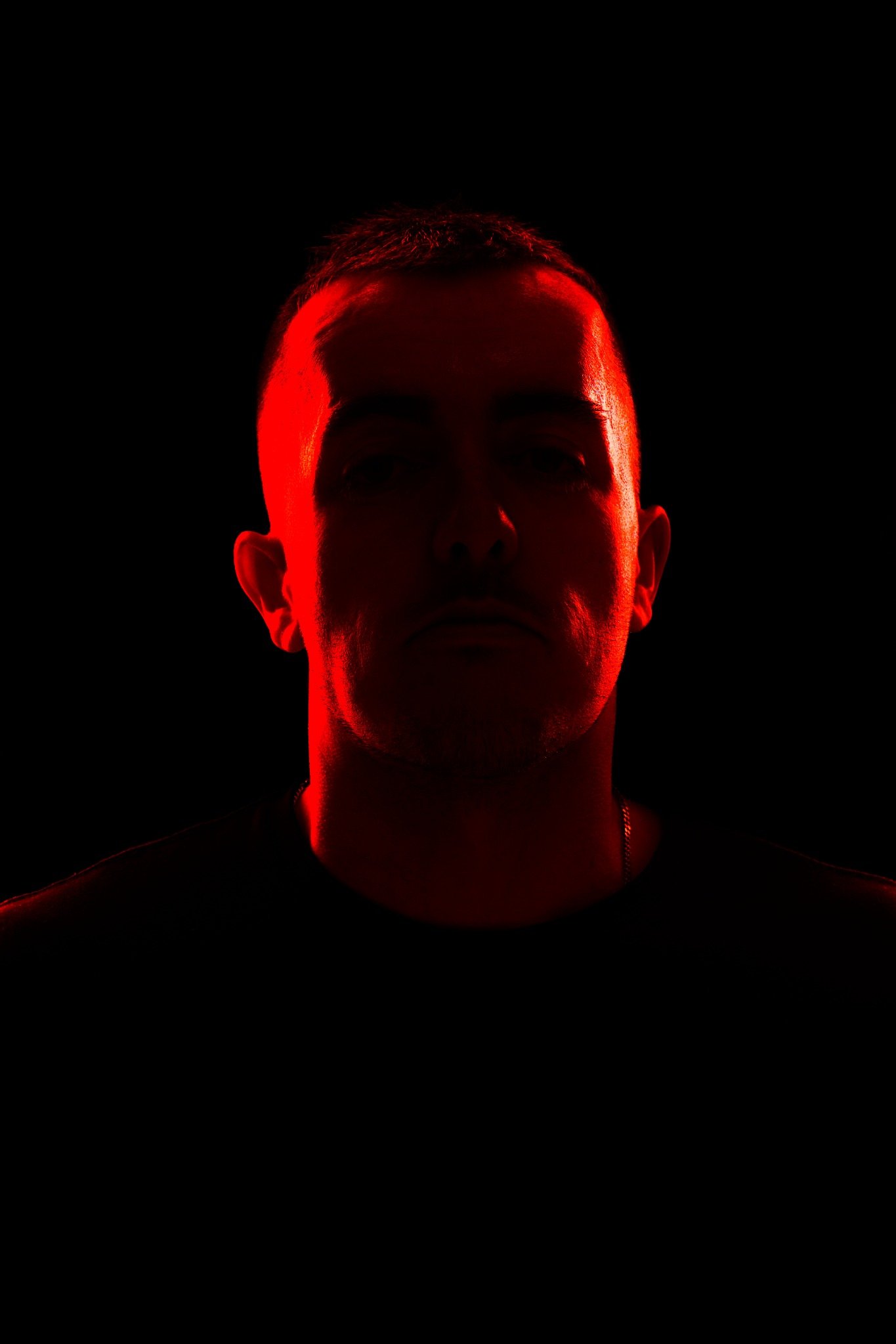 Mark Roma in the studio